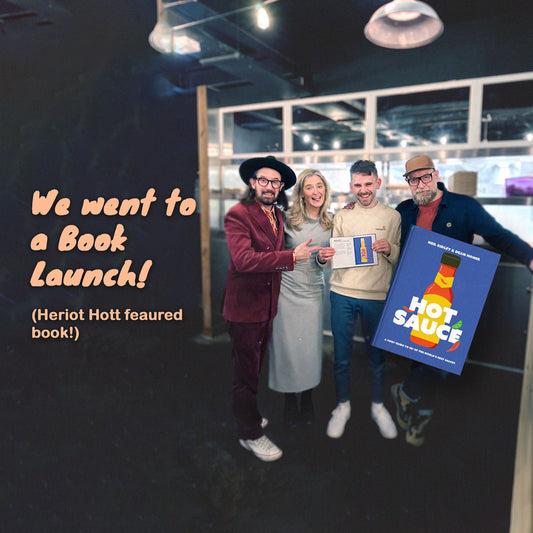 A Spicy Soiree: Hot Sauce Book Launch at Honest Burgers - Heriot Hott