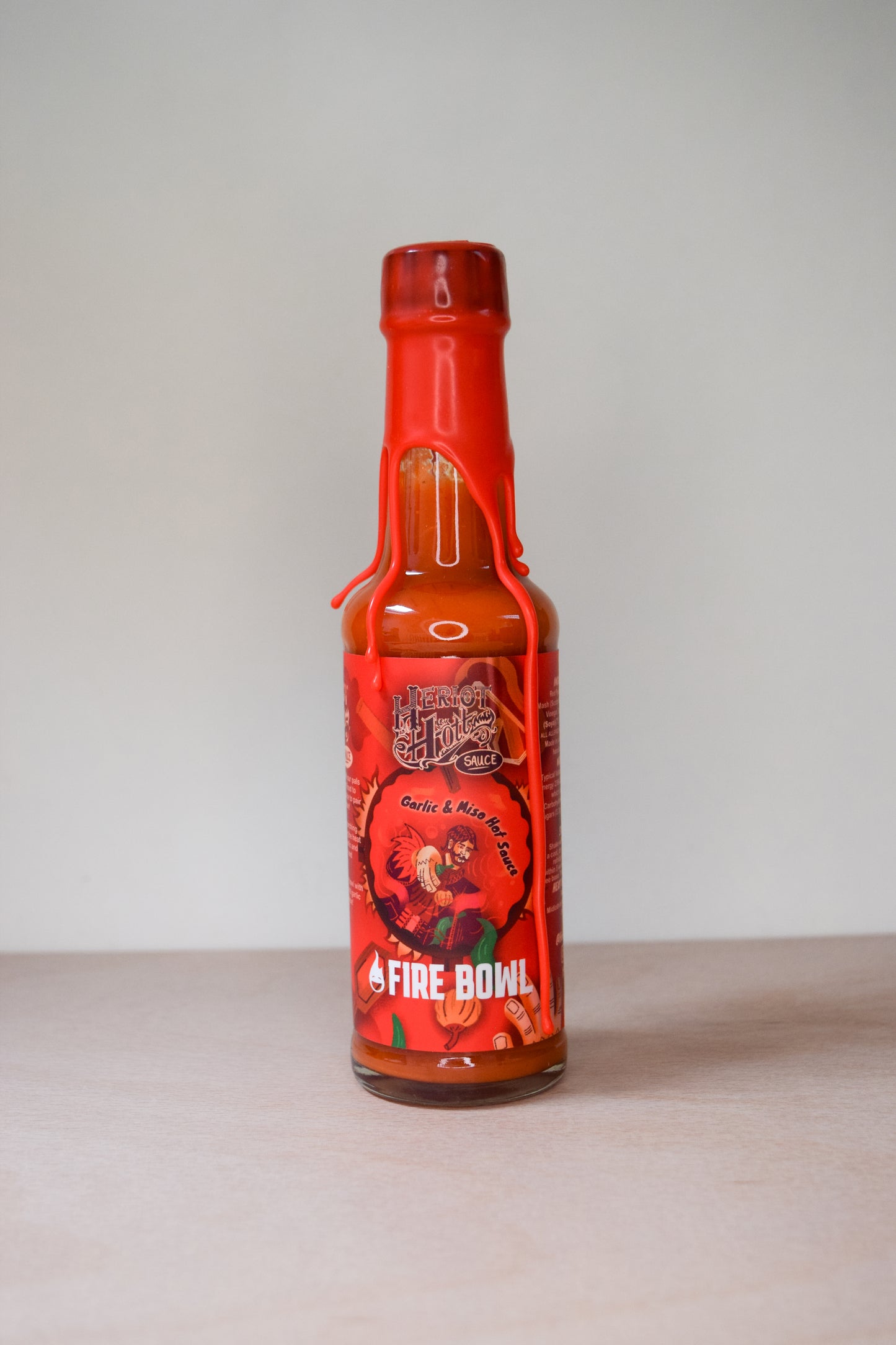 Garlic & Miso Hott Sauce (Firebowl x Heriot Hott) Normal Background - Heriot Hott