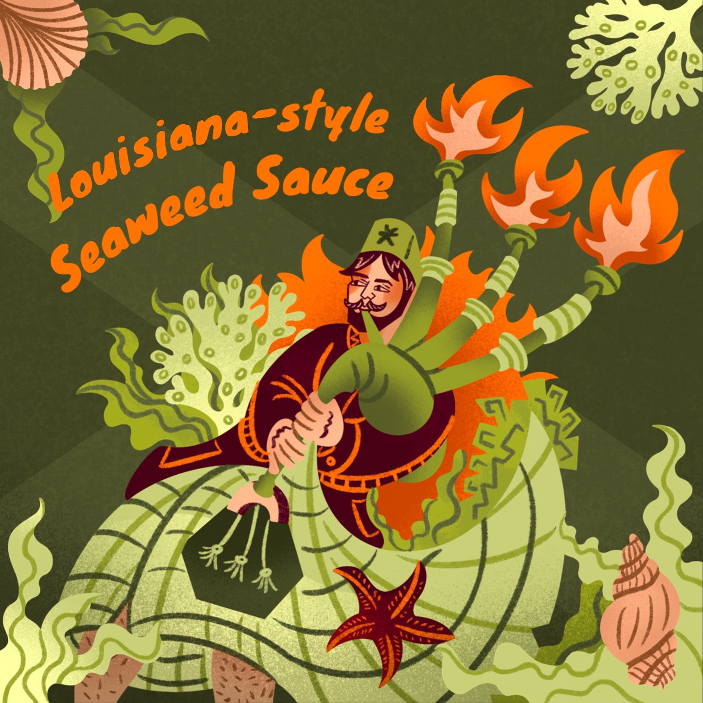 Lousiana-Style Seaweed Sauce