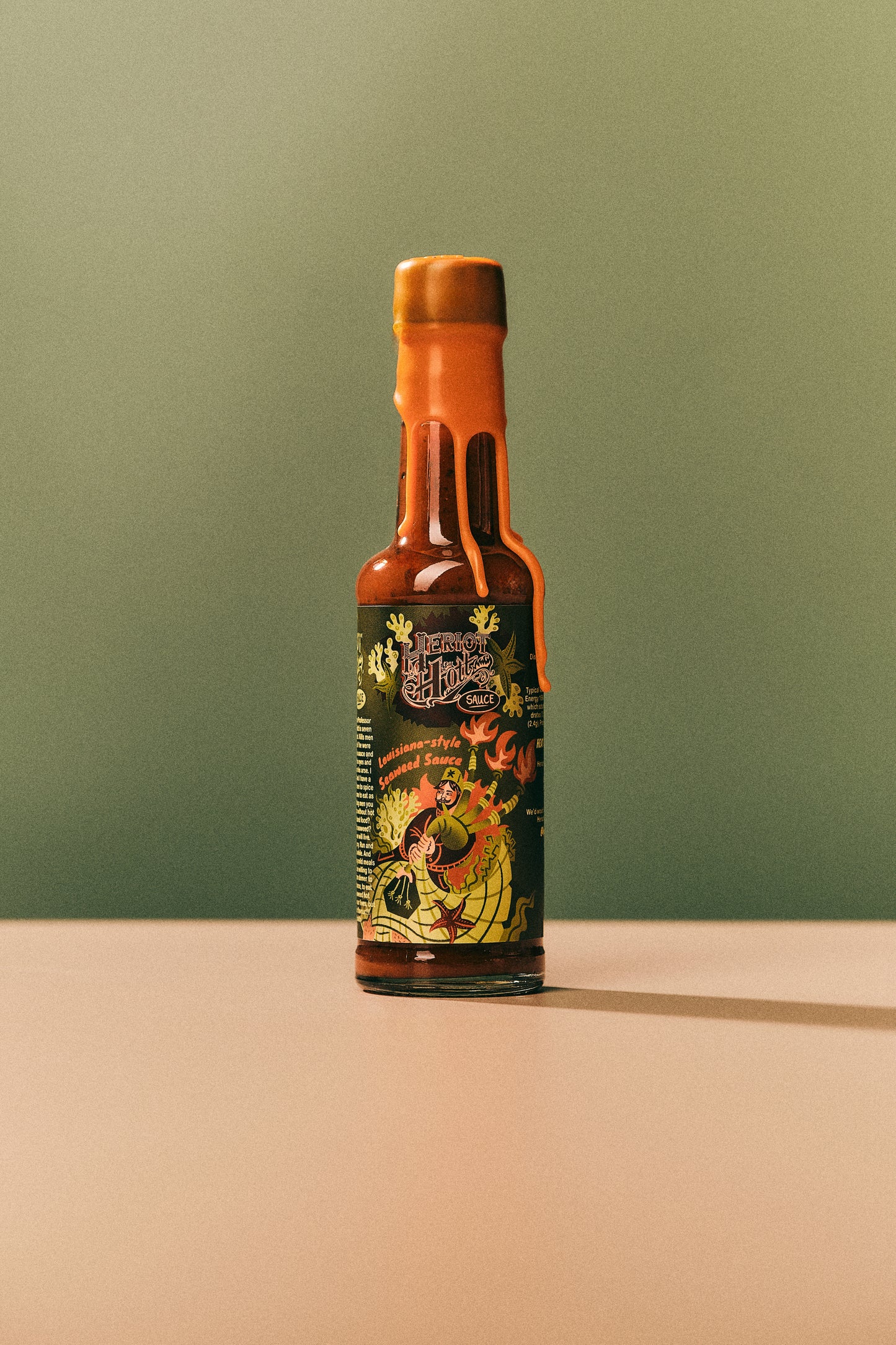 Lousiana-Style Seaweed Hott Sauce Professional Photo - Heriot Hott