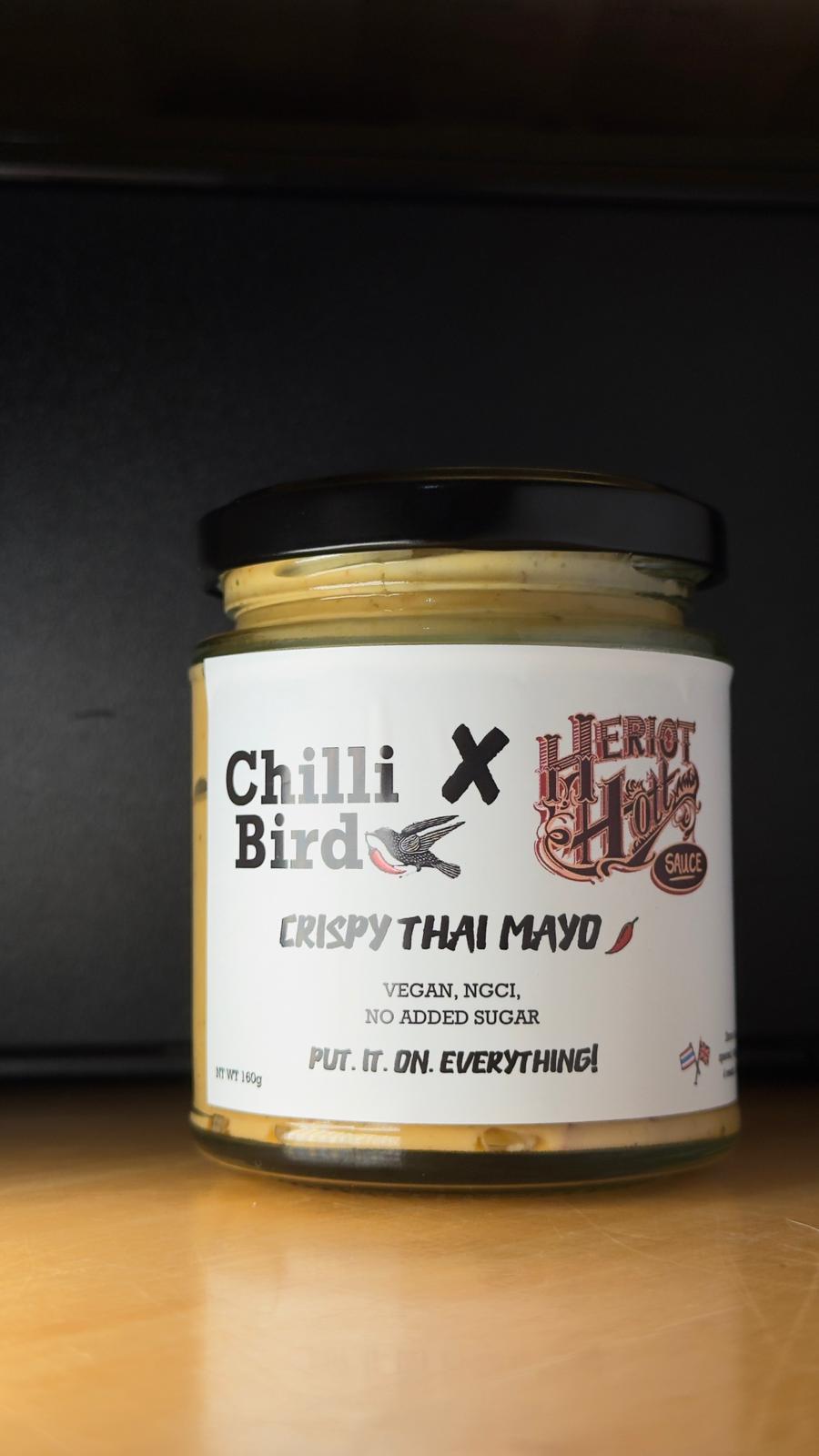 Thai Crispy Chilli Oil Mayo Chilli Bird X Heriot Hott