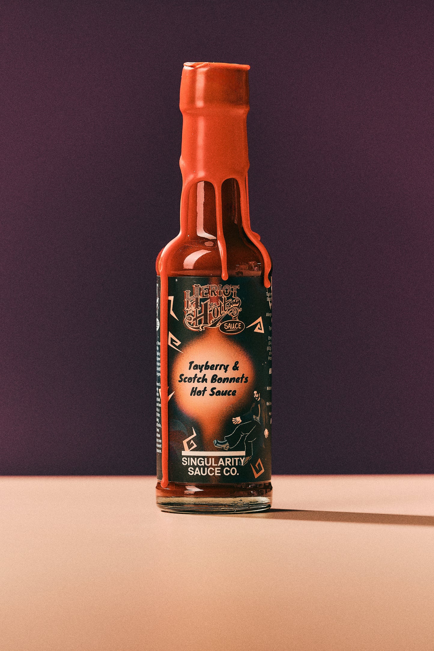 Tayberry and Scotch Bonnet Hot Sauce