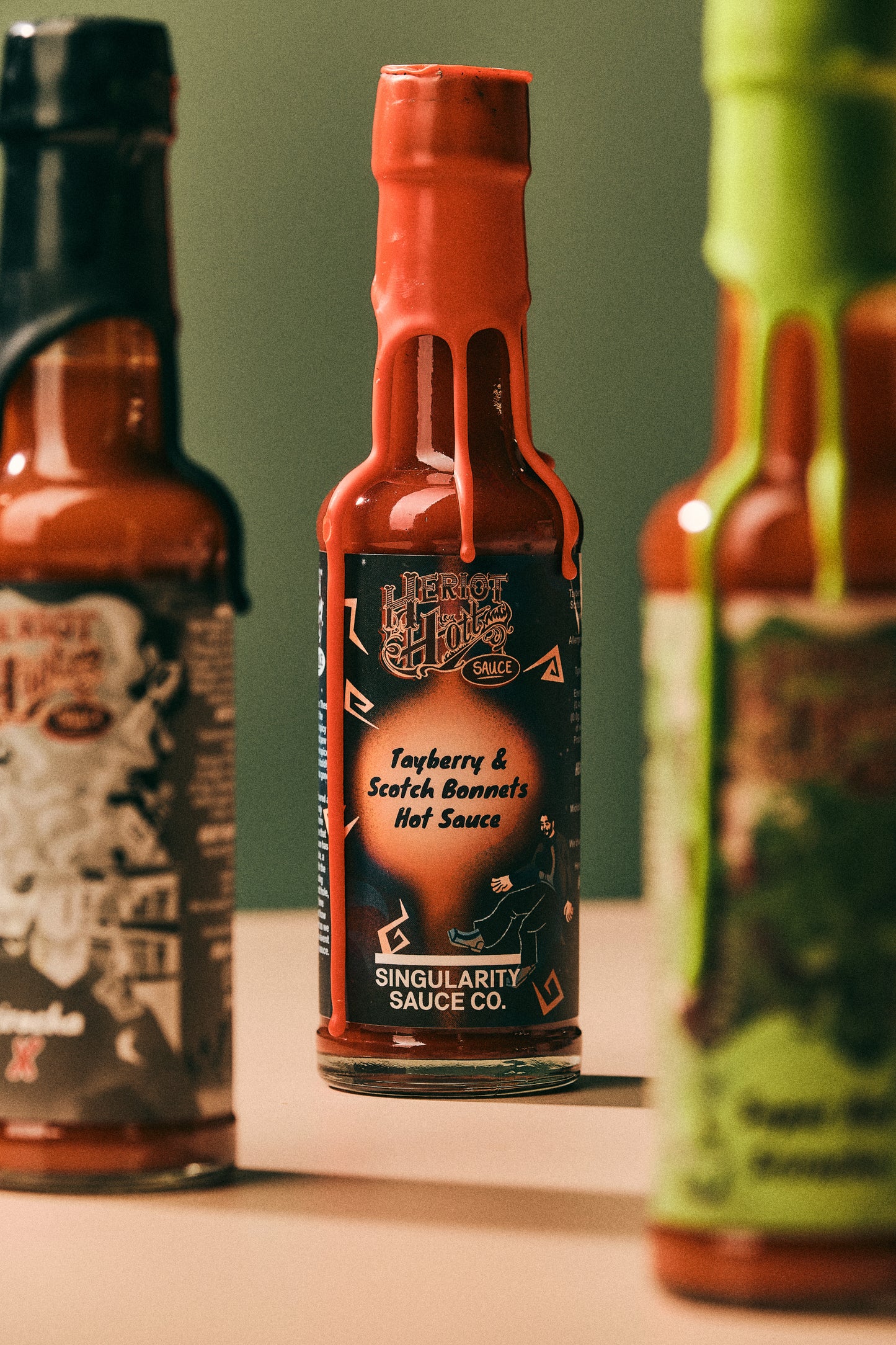 Tayberry and Scotch Bonnet Hot Sauce