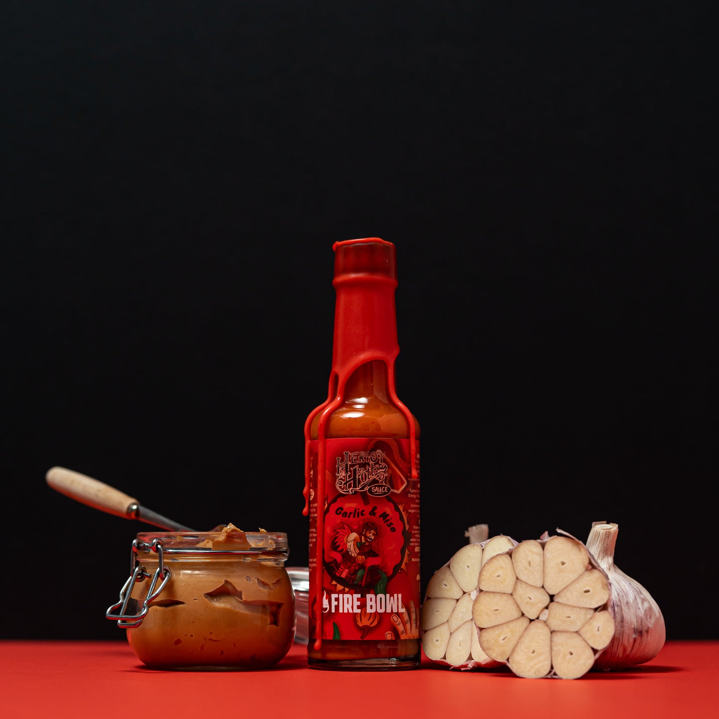 Garlic & Miso Hott Sauce (Firebowl x Heriot Hott)